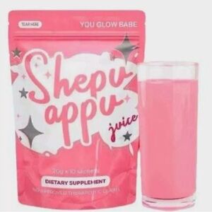4x You Glow Babe - SHEPU APPU Juice Powder Mix (10 Sachets) 15g Each